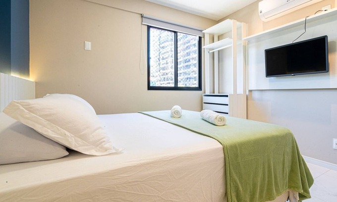 Itapua Apartment | Cozy Apartment at Itapoã Beach with Breakfast & Family-Friendly Amenities