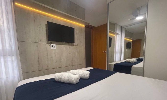 Praia de Itaparica Apartment | Cozy Studio Retreat at Itaparica Beach with Pet-Friendly Perks