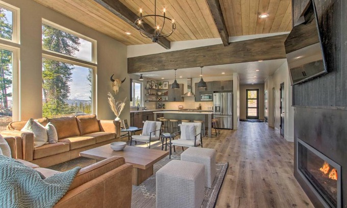 Philipsburg House | Modern Cabin for Skiing, Fishing, and Hiking Adventures