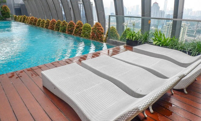 Pancoran Apartment | Stylish 2BR L'Avenue Apartment with Pool & Breakfast