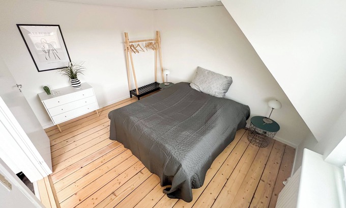 Aalborg Apartment | Modern Apartment for 6: Central Location & Pet Friendly
