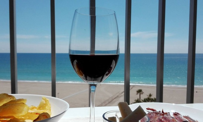 Sant Salvador Apartment | Modern Apartment with Sea & Mountain Views, Rated 10/10