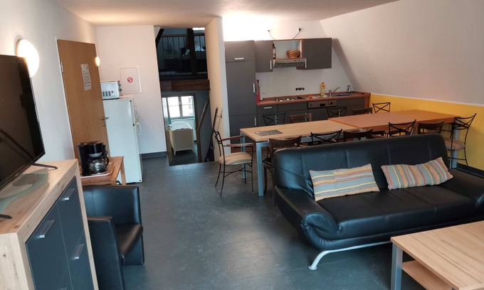 Mainz-Bingen Apartment | Unique Historic Apartment for Up to 16 with Great Amenities