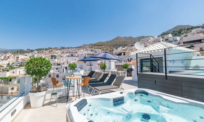 Competa Apartment | Modern Apartment in Cómpeta with Mountain Views & Pool