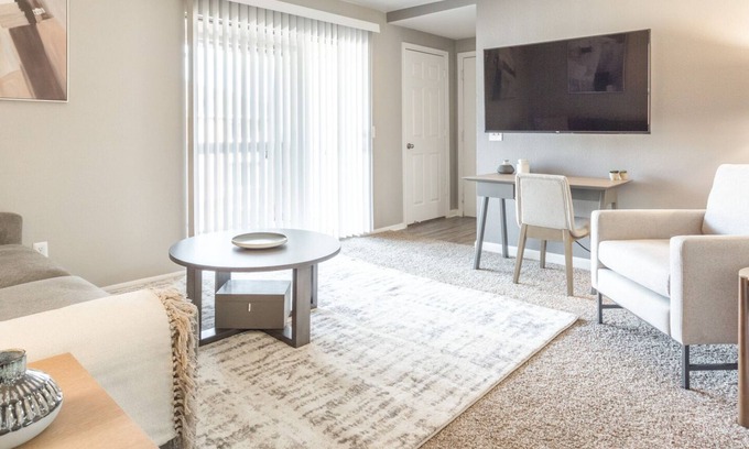 Edmond Apartment | Modern Apartment with Kitchen in Prime Location