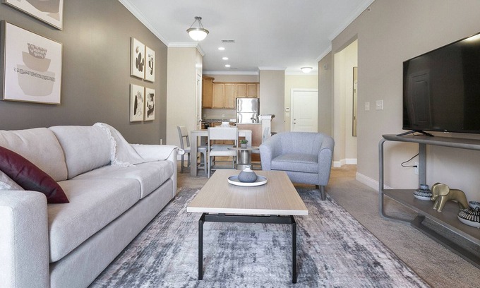 Greensboro Apartment | Modern Apartment with Kitchen in Prime Location