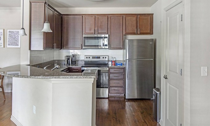 Huntsville Apartment | Modern Apartment with Kitchen in Prime Location Awaits