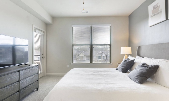 Wake Forest Apartment | Stylish Apartment with Kitchen in Prime Location