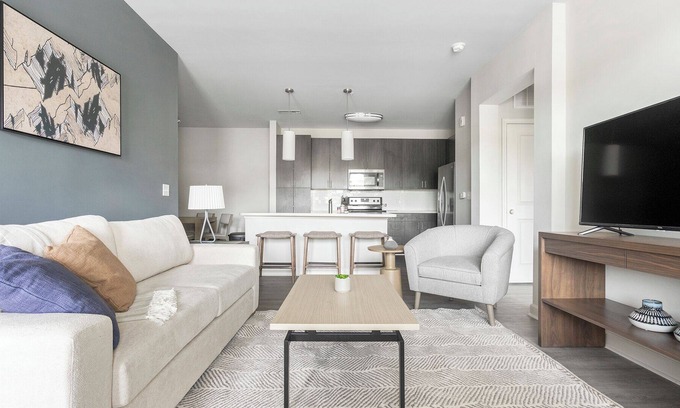 Wake Forest Apartment | Stylish Apartment with Kitchen in Prime Location