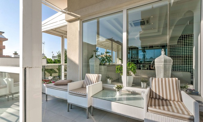 Viserbella Apartment | Modern Rimini Apartment with Spa & Family-Friendly Amenities