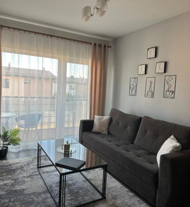 Darsuniskis Apartment | Modern apartment with balcony