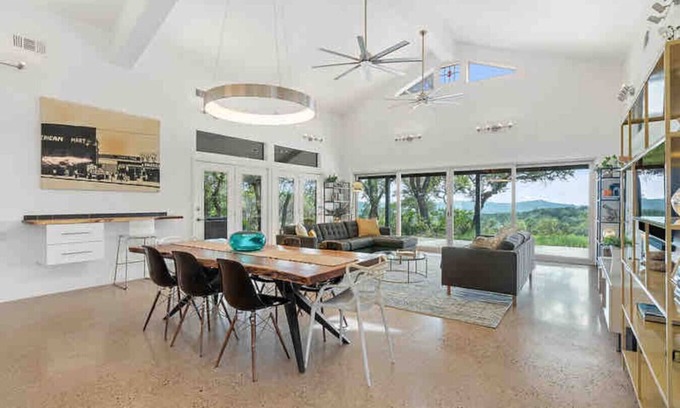 Dripping Springs House | Modern Hill Country Oasis for Stargazers & Birdwatchers