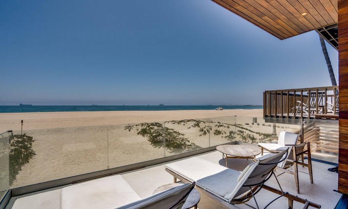 Seal Beach House | Modern Beach Front Home with Ocean and Sunset Views