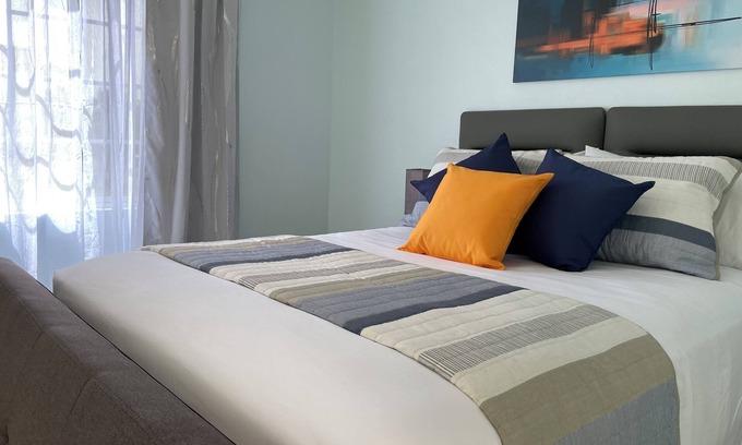 Montego Bay Apartment | Coastal Retreat: Beach Apartment with Pool and Sea Views