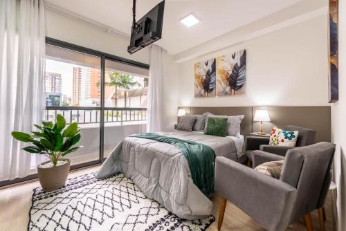 Brooklin Paulista Apartment | Modern Brooklin New, Close to everything, Installment plan
