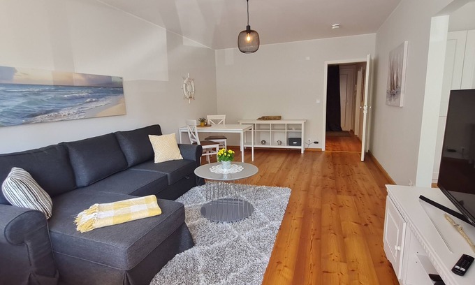 Mitte Apartment | Modern City Apartment with Balcony & Private Parking Space
