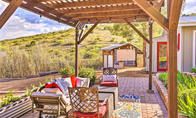 Clarkdale House | Exceptional Clarkdale Tiny Home on Mingus Mountain