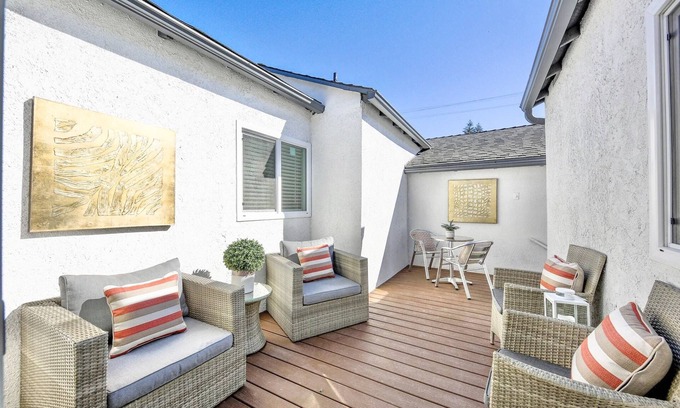 Monterey Park House | Relaxing Gateway with Spa, Breakfast & Hot Tub Near LA Fun