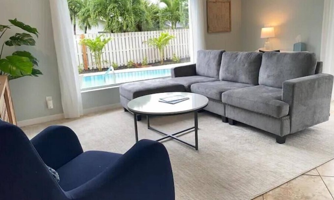 Indian Harbour Beach House | Pet-Friendly Coastal Home with Heated Pool & Ocean Views