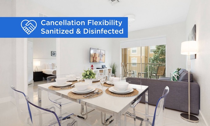 Windsor Hills Condo | Modern Condo Near Disney: Water Slides, Pool & Arcade Fun!