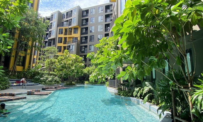 Phuket Condo | Modern Condo with Pool & Gym, Steps from Central Phuket