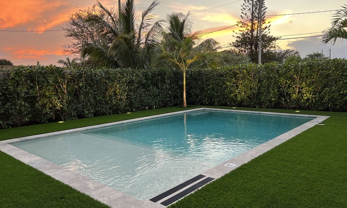 Delray Beach House | Coastal Retreat with Heated Saltwater Pool & Ocean Views