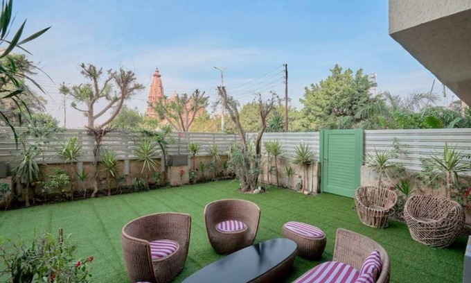 Heliopolis Apartment | Modern Designer Baron Palace: 4BR Garden Duplex Retreat