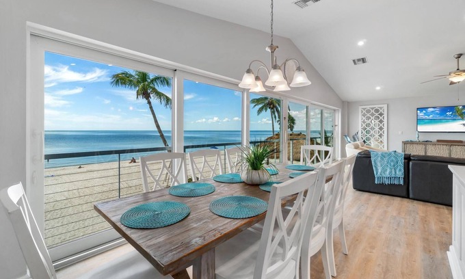 Bonita Springs House | Beachfront Paradise: 3-Bedroom Retreat with Ocean Views