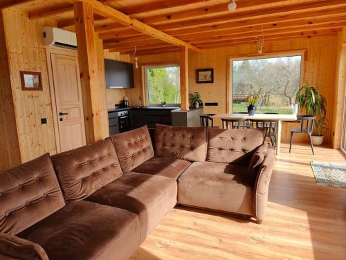 Utena county House | Modern Family-Friendly House by the Lake in Zarasai