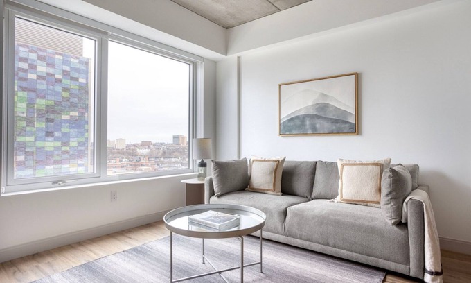 West Fens Apartment | Modern 1BR Fenway Retreat with Fitness & Dining Nearby
