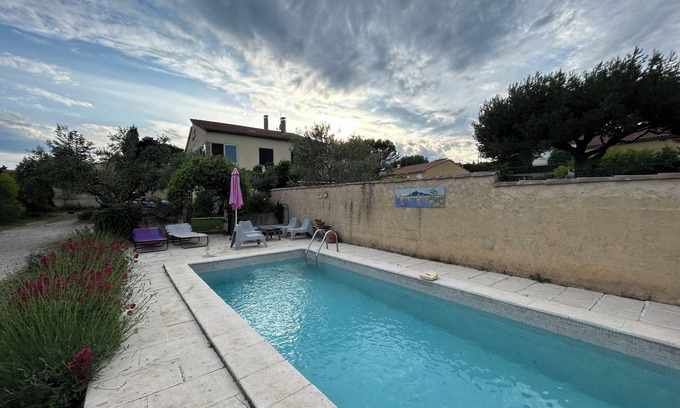 Saint-Genies-de-Comolas House | Modern Villa with Private Pool and Game Room – Ideal for 10 People