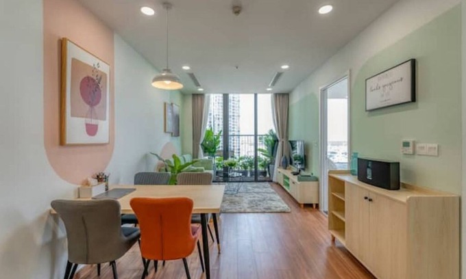 Tan Thuan Tay Apartment | Modern 2BR Apartment with City Views Near PMH