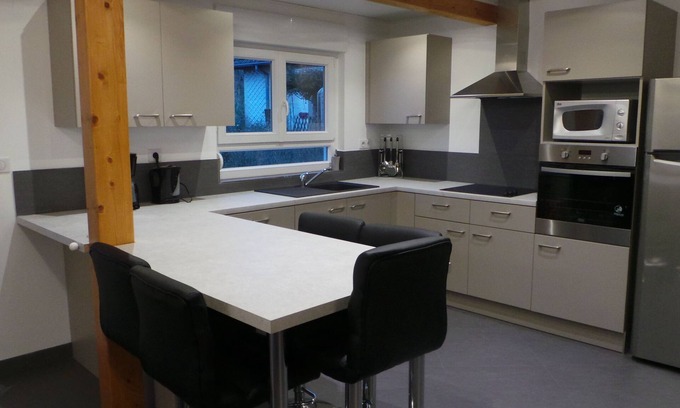 Lutzelhouse House | Modern Gîte in Alsace: 10/10 Guest Rated & Family-Friendly