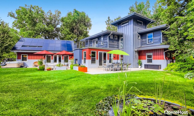 Green Meadows House | Modern Retreat with Game Room, Pool Table & Hot Tub