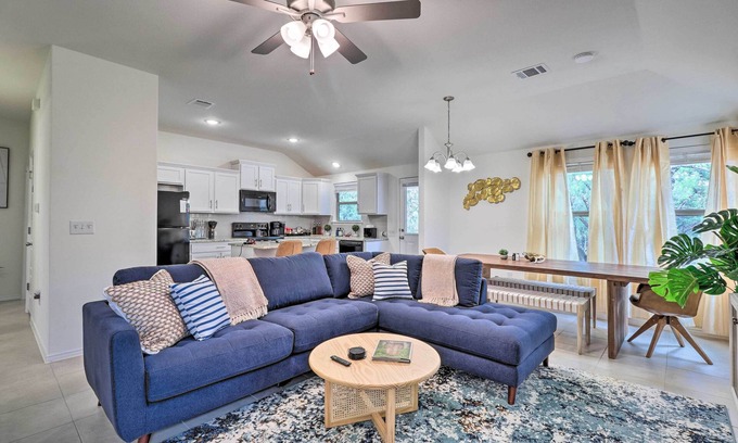 Granite Shoals House | Tranquil Granite Shoals Retreat with Fire Pit & Spa