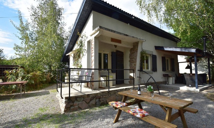 Saint-Honore-les-Bains House | Modern Holiday Home with Pool and Pet-Friendly Garden