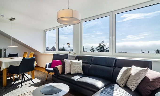 Meersburg Apartment | Modern Apartment with Lake View, Wi-Fi & Balcony - 10/10 Rating