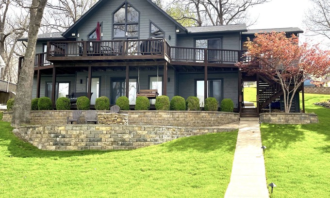 Gravois Mills House | Tranquil Lake Home with Pool and Ocean Views Near Water