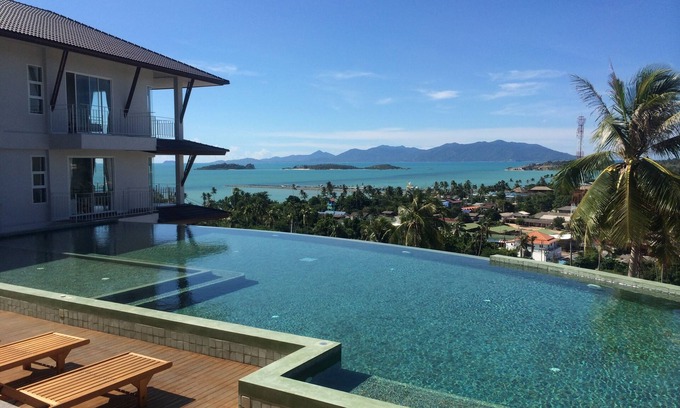 Moo 5 Condo | Contemporary Studio with Sea Views, Pool & Gym Near Big Buddha