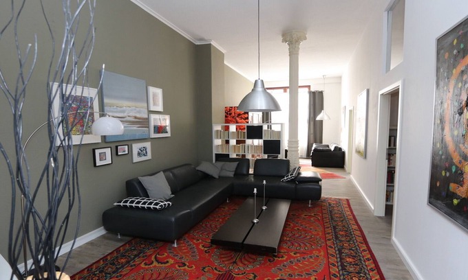 Wernigerode Old Town Apartment | Accessible Modern Loft in Wernigerode for Family Stays