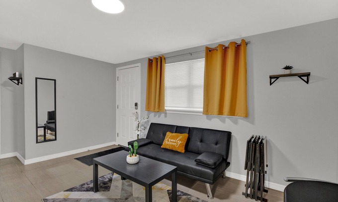 Crooked Lake Park House | Contemporary Family Retreat with Kitchen Amenities