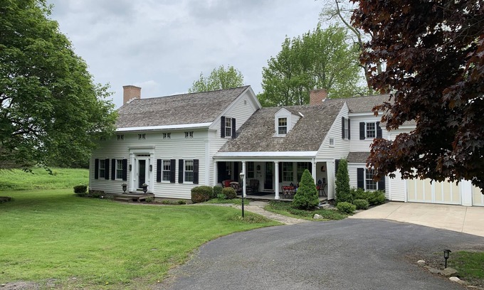 Fly Creek House | Discover Serenity Nearby Cooperstown with Pool & Ocean View