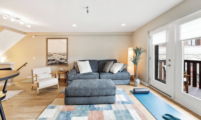 Regent Condo | Modern Madison Townhouse Condo with Two Private Parking Spots!