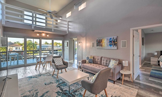 Marco Island House | Stylish Marco Island Retreat with Private Pool & Ocean Views