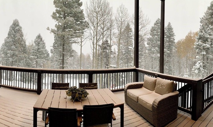 Angel Fire Resort | Modern Mountainside Retreat with Pool & Hot Tub Near Skiing