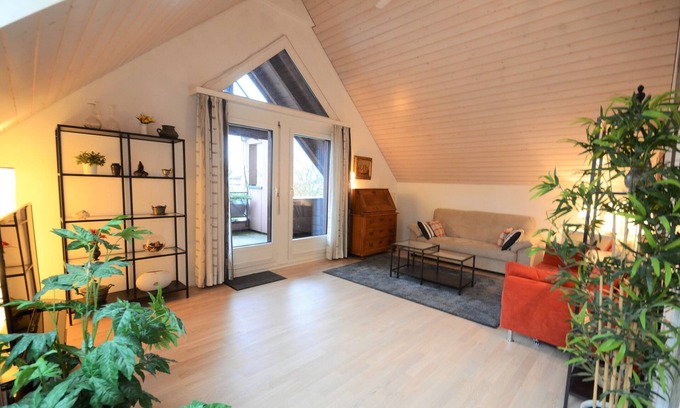 Central Interlaken Apartment | Modern Penthouse Apartment - Prime Location & Family-Friendly