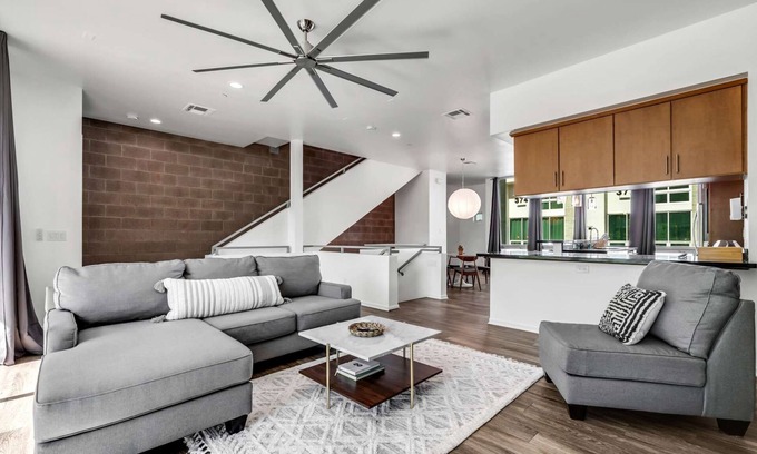 Riverside Apartment | Modern 2-Bedroom Apartment with Balcony & Great Amenities