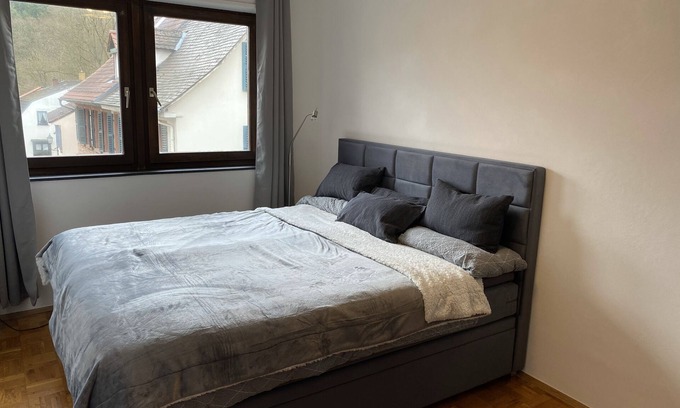 Weinheim Apartment | Modern Vacation Apartment Near Market Square with Pool