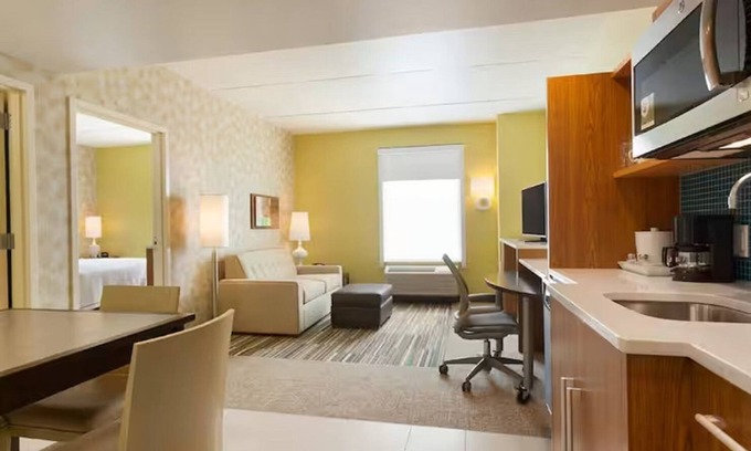 Newtonville Hotel | Modern Retreat: Pet-Friendly with Pool Near Six Mile Waterworks