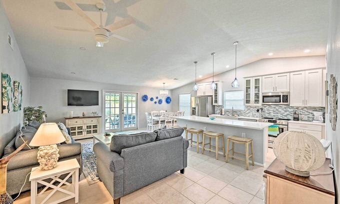 Naples Park House | Top-Rated Modern Retreat with Pool Near Vanderbilt Beach